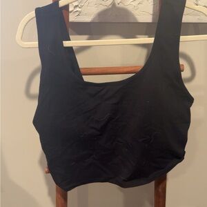 HALARA Black Crop Top